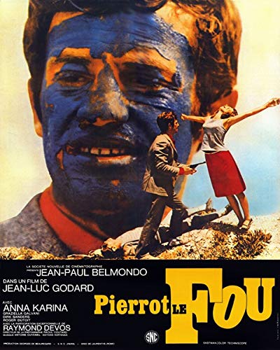 Pierrot le fou Poster 30 x 40 cm von postercinema