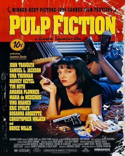 Pulp Fiction Quentin Tarantino Poster, 30 x 40 cm von postercinema