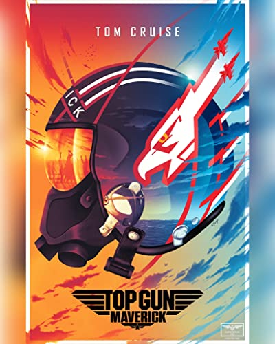Top Gun Maverick Poster 30 x 40 cm von postercinema
