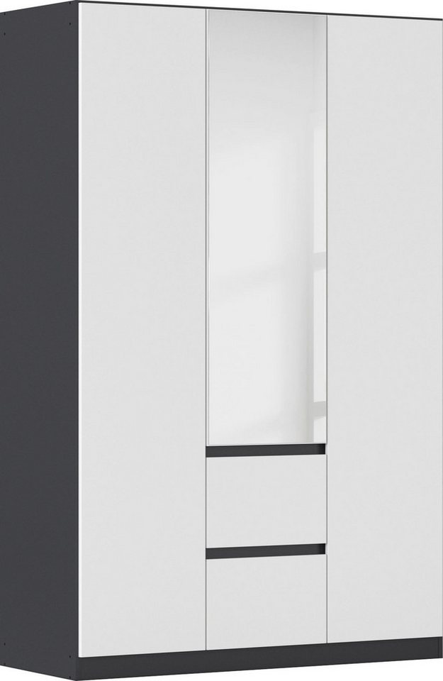 rauch Drehtürenschrank Kleiderschrank Schrank mit Spiegel Garderobe Garderobenschrank MAINZ grifflose Front mit Spiegel, Außentüren mit Push-to-Open Funktion rauch Drehtürenschrank Kleiderschrank Schrank mit Spiegel Garderobe Garderobenschrank MAINZ grifflose Front mit Spiegel, Außentüren mit Push-to-Open Funktion von rauch
