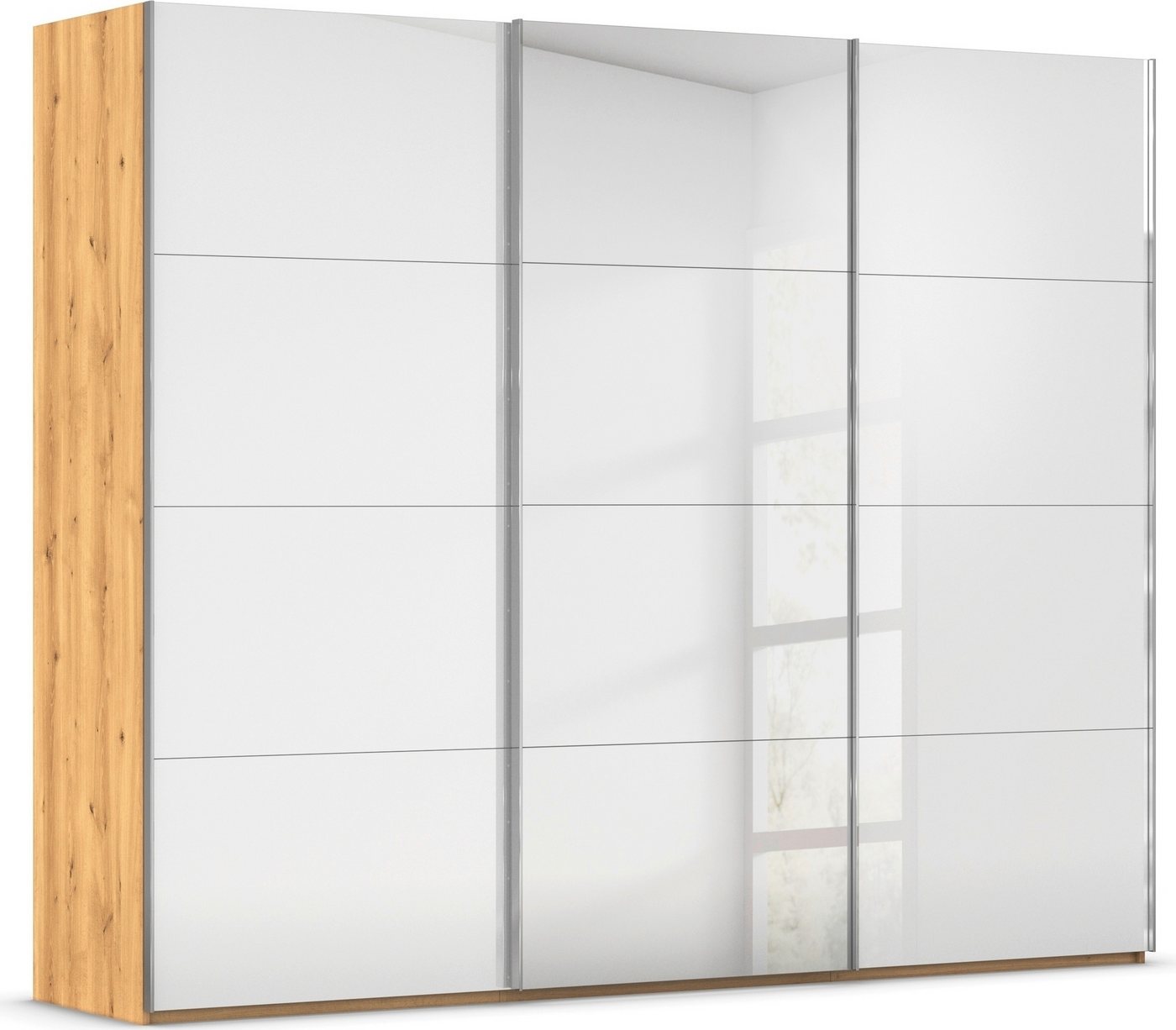 rauch Schwebetürenschrank Kleiderschrank Schrank Garderobe Schlafzimmerschrank SCALE-FYRA edle viergeteilte Türen Spiegel/Glas-Mix viele Farben MADE IN GERMANY rauch Schwebetürenschrank Kleiderschrank Schrank Garderobe Schlafzimmerschrank SCALE-FYRA edle viergeteilte Türen Spiegel/Glas-Mix viele Farben MADE IN GERMANY von rauch