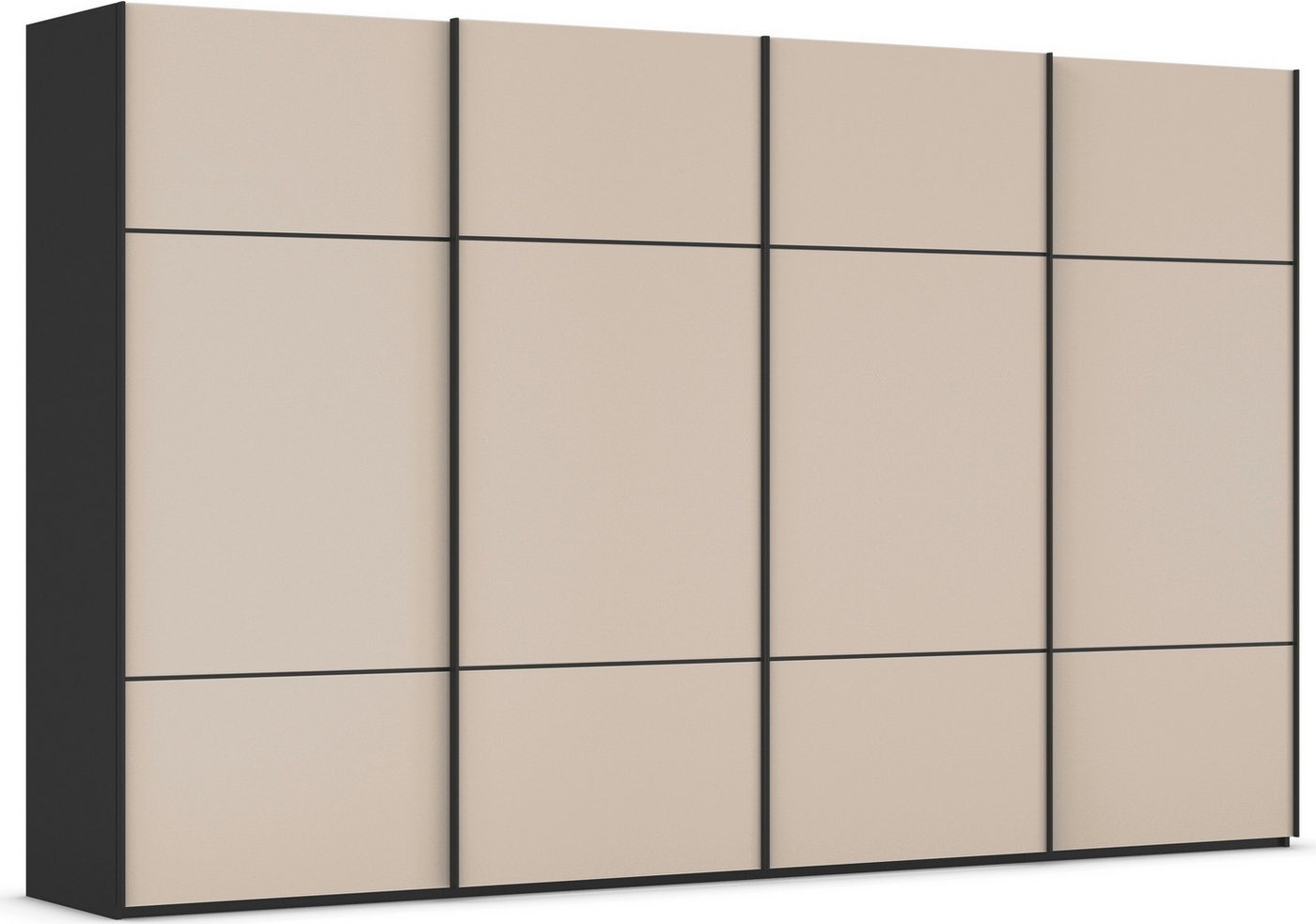 rauch Schwebetürenschrank Kleiderschrank Schrank Garderobe Schlafzimmerschrank SCALE-TRIO edle dreigeteilte Front mit 2 Zierleisten Glasfront MADE IN GERMANY rauch Schwebetürenschrank Kleiderschrank Schrank Garderobe Schlafzimmerschrank SCALE-TRIO edle dreigeteilte Front mit 2 Zierleisten Glasfront MADE IN GERMANY von rauch