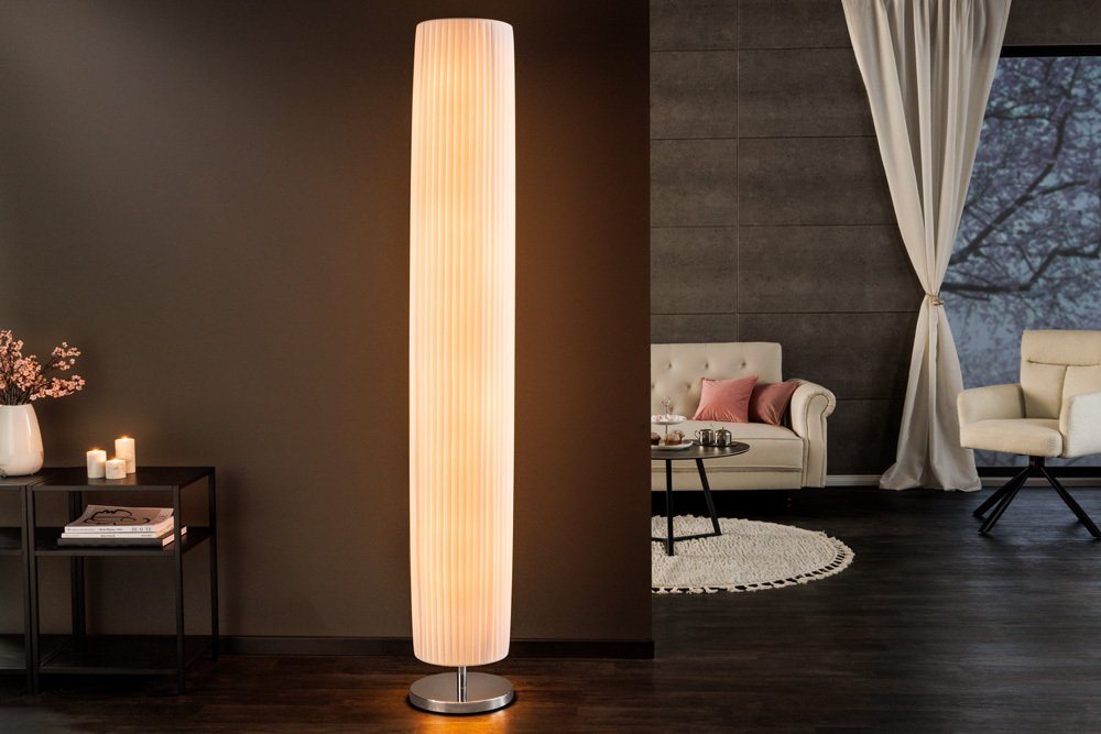 riess-ambiente Stehlampe SALONE 195cm weiß, ohne Leuchtmittel, Modern Design von riess-ambiente