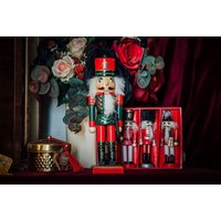Weihnachts-Nussknacker, Holzsoldat, Vintage Weihnachten, Weihnachtsgeschenke, Vintage Spielzeug, Nussknacker, Holzspielzeug, Symbol Der Stärke, 25cm von royalpanopticon