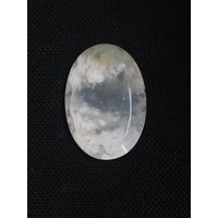 Moss Achat Indonesien Cabochon - Schön Geformt Natur Erstaunliches Exemplar Mehrere Farben Spiegel Alle Seiten Poliert Unikat 8 G von saharagems