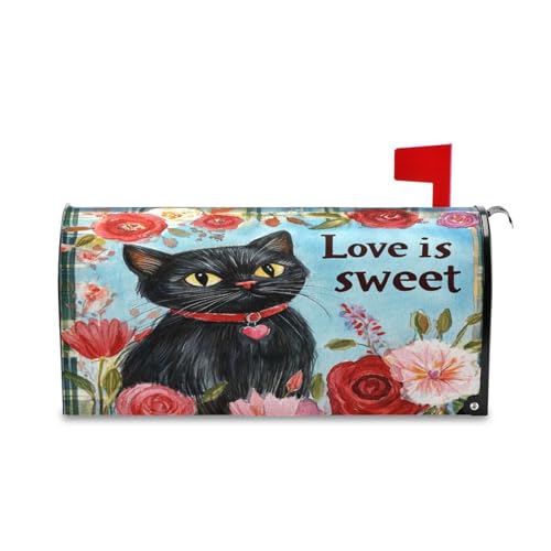 sanluoli Briefkasten-Abdeckung für den Frühling, niedlicher Gedenktag, magnetisch, 52,8 x 64,5 cm, Caja de Correos sanluoli Briefkasten-Abdeckung für den Frühling, niedlicher Gedenktag, magnetisch, 52,8 x 64,5 cm, Caja de Correos von sanluoli