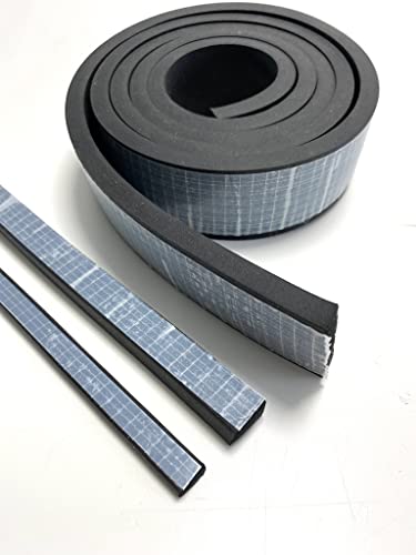 Dichtungsband selbstklebend meterware in vielen verschiedenen Größen Schaumstoff Moosdichtung (10mm x 10mm) von sarian