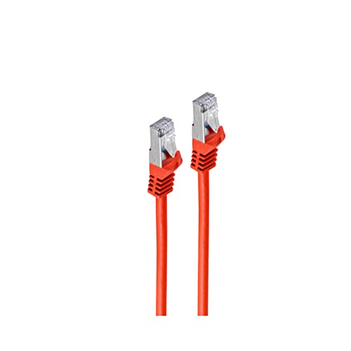 Shiverpeaks--Patchkabel cat 7 S/FTP PIMF Halogenfrei rot 5m von shiverpeaks