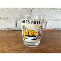 Golfer Es Nite Cap, Riesen Schnapfglas, Novelty Glass, Barware, Vintage, Geschenk Für Golfliebhaber von shoptigertiger