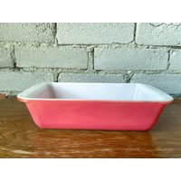 Pyrex 212 Pink, Flamingo Loaf Pan, Backform, 1, 5L von shoptigertiger