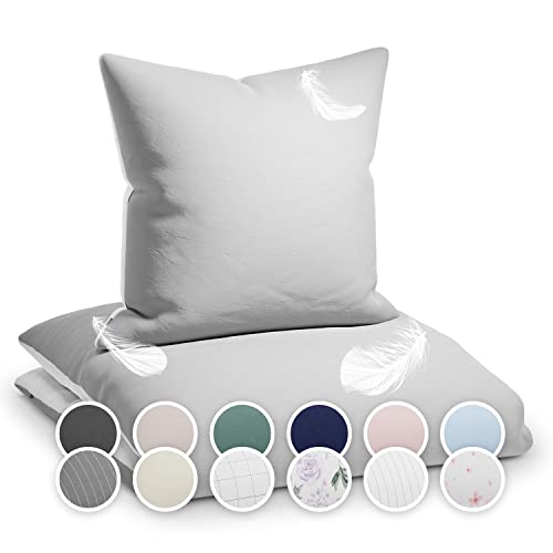 sleepwise Soft Wonder Bettwäsche-Set für Einzelbett, Mikrofaser, Oeko-TEX®, Bettdeckenbezug und Kissenbezug, maschinenwaschbar, atmungsaktiv, antistatisch, hypoallergen, 135 x 200 cm von sleepwise