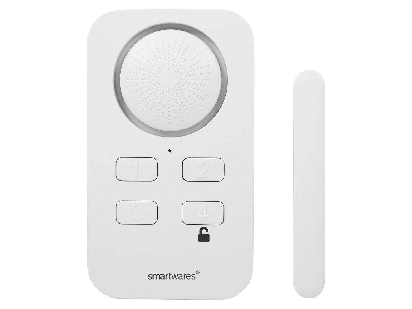 smartwares SMARTWARES Tür-/Fensteralarm SMA-40252 Alarmsirene von smartwares