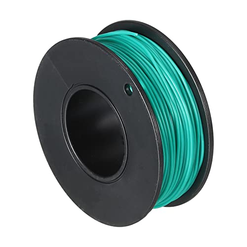 sourcing map Silikon Draht 30AWG Grün Spule 30m Elektrisch Verzinntes Kupfer Standard Hochtemperatur Anschluss Kabel für Auto Modell Manipulatoren Elektrogeräte Bastler von sourcing map