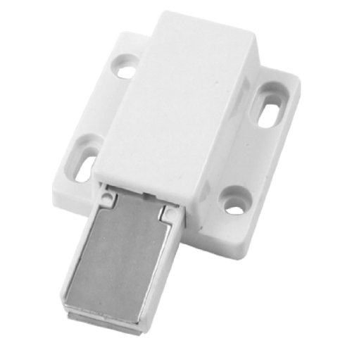 Sourcingmap a11120200ux0234 Schrank 1,8 Zoll Länge Magnet Metall Teller Catch Latch – Weiß von uxcell