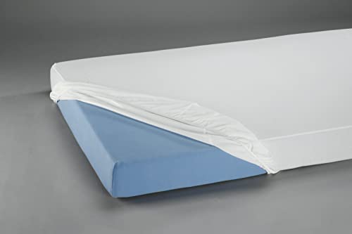 Suprima Spannbetttuch PVC 100x200x20 cm weiß von SUPRIMA