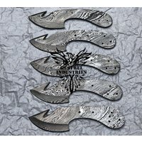 Lot Von 5 Damaszener Stahl Blank Klingenmesser Für Messer Machen Lieferungen | Su-313 von suresharpbladesshop