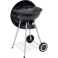 Tepro Garten Key West Kugel Holzkohle-Grill Grill-Fläche (Durchmesser)=415mm Schwarz, Silber von tepro Garten