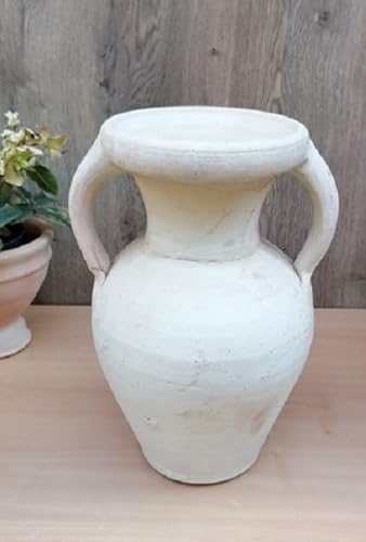 2.Wahl ! Rustikale Amphore ca. 38 cm aus Terracotta Terrakotta Vase Krug Deko Liegeamphore Blumentopf Pflanzgefäß von terracotta-toepfe-de