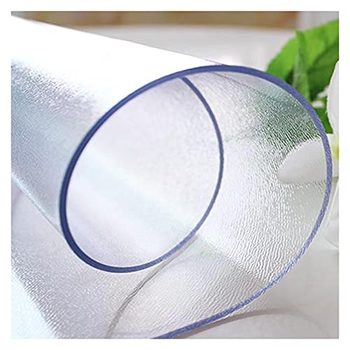 Klarer Schutz für Tischtücher Leicht zu reinigen, verhindert Ölflecken, Kratzfestigkeit, wird for Schutz von Werkbänken und Möbeln verwendet (Farbe: 2 mm, Größe: 90 x 150 cm). (Color : 2mm, Size : 6 von tiHtYYfs
