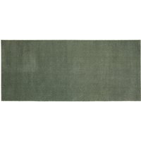 tica copenhagen - Fußmatte, 90 x 200 cm, Unicolor dusty green von tica copenhagen