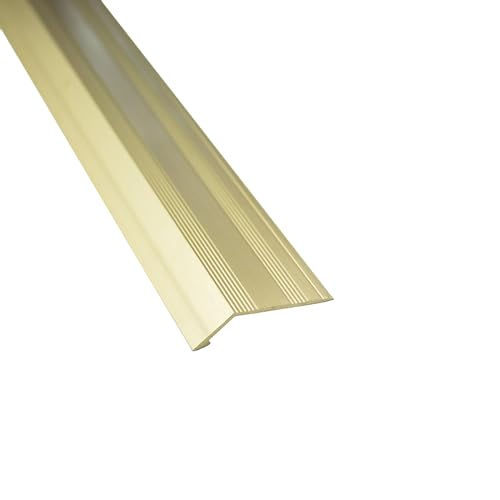 Alu Profil Übergangsschiene Übergangsprofil Laminat matt L90cm 10mm gold von tktrading24