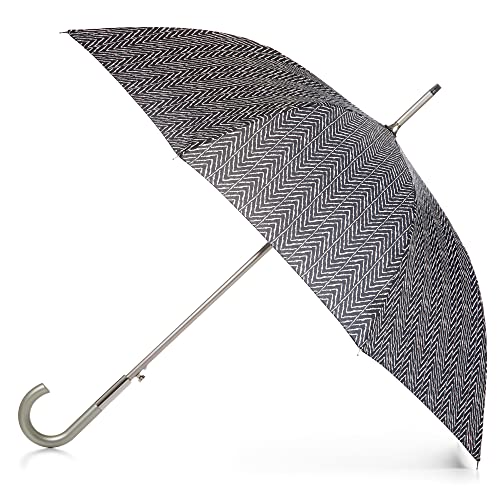 Totes Automatisch öffnender Regenschirm, wasserabweisend, Eco J Stick, Multi Dash, Einheitsgröße von totes