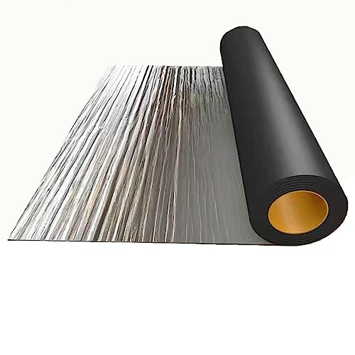 tow000ack Aluminum Wasserdichtes Klebeband,Bitumen-Band,Selbstklebendes Dichtungsband,Reperaturband zum Abdichten und Befestigen im Dachleckage,Oberflächenriss,Fensterbankspalt,Anpassbar (0.1x5m) von tow000ack