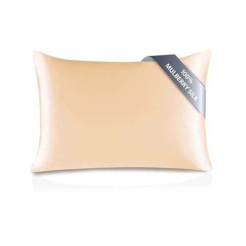 Townssilk, Kissenbezug 100% Seide, 19 mm, beidseitig mit verstecktem Reißverschluss. Gold, 50 x 90 cm Townssilk, Kissenbezug 100% Seide, 19 mm, beidseitig mit verstecktem Reißverschluss. Gold, 50 x 90 cm von townssilk