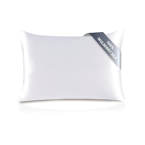 Townssilk 19 Momme 100% Seide Kissenbezug 1 Stück 50x70cm White Townssilk 19 Momme 100% Seide Kissenbezug 1 Stück 50x70cm White von townssilk