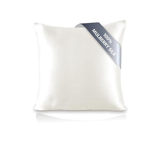 Townssilk 19 Momme 100% Seide Kissenbezug 1 Stück 65x65cm Naturalwhite Townssilk 19 Momme 100% Seide Kissenbezug 1 Stück 65x65cm Naturalwhite von townssilk