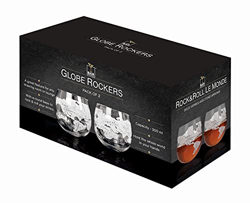 Jeray Globe Rocker Gläser Whisky Brandy Cognac Rundboden Trinkgeschirr von CKB