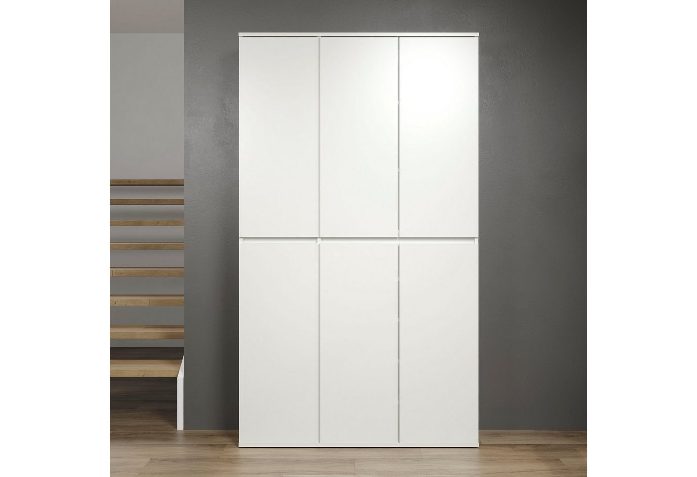 INOSIGN Mehrzweckschrank-Set Novara, Garderoben-Set aus 2 Einzelschänken:1xBreite 37cm,1xBreite74 cm von INOSIGN