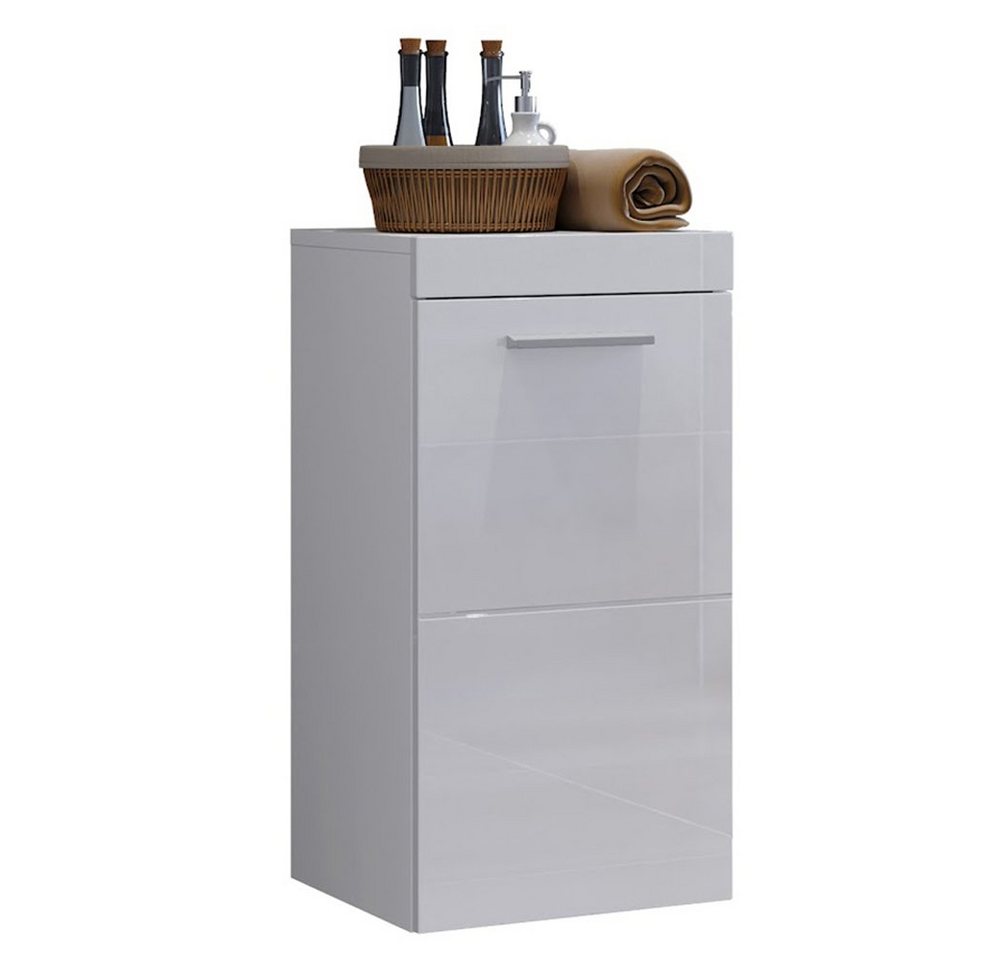 trendteam Unterschrank Badschrank Hängeschrank Kommode Weiß 35x68x33cm von trendteam