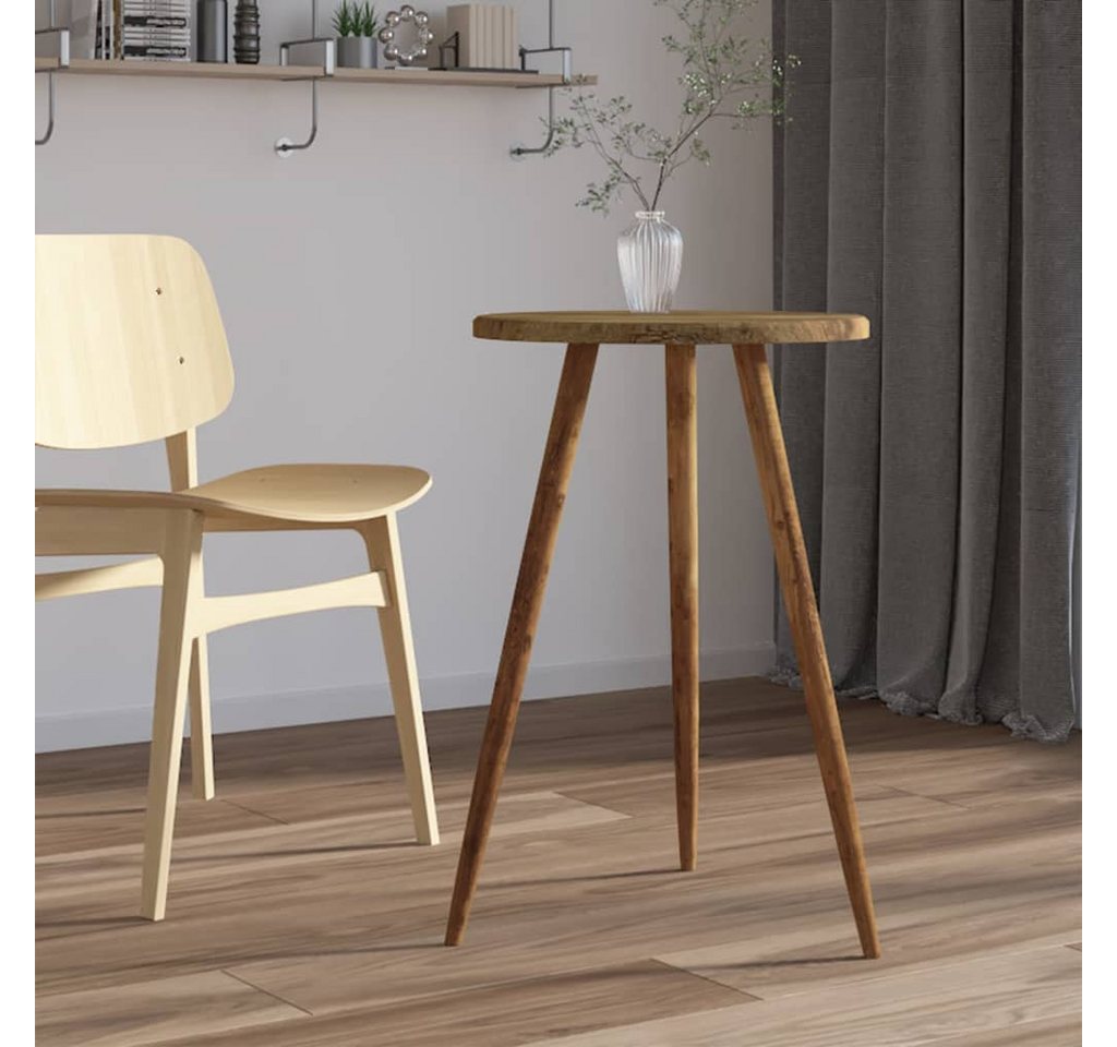 vidaXL Bistrotisch Bistrotisch Dunkelbraun Ø50x76 cm MDF und Eisen von vidaXL