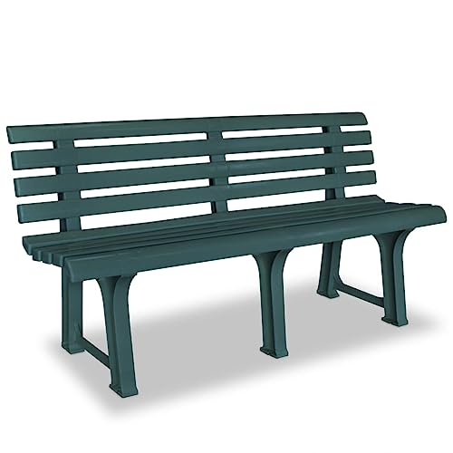 vidaXL Gartenbank Kunststoff Grün Parkbank Sitzbank Outdoor Bank Gartenmöbel vidaXL Gartenbank Kunststoff Grün Parkbank Sitzbank Outdoor Bank Gartenmöbel von vidaXL