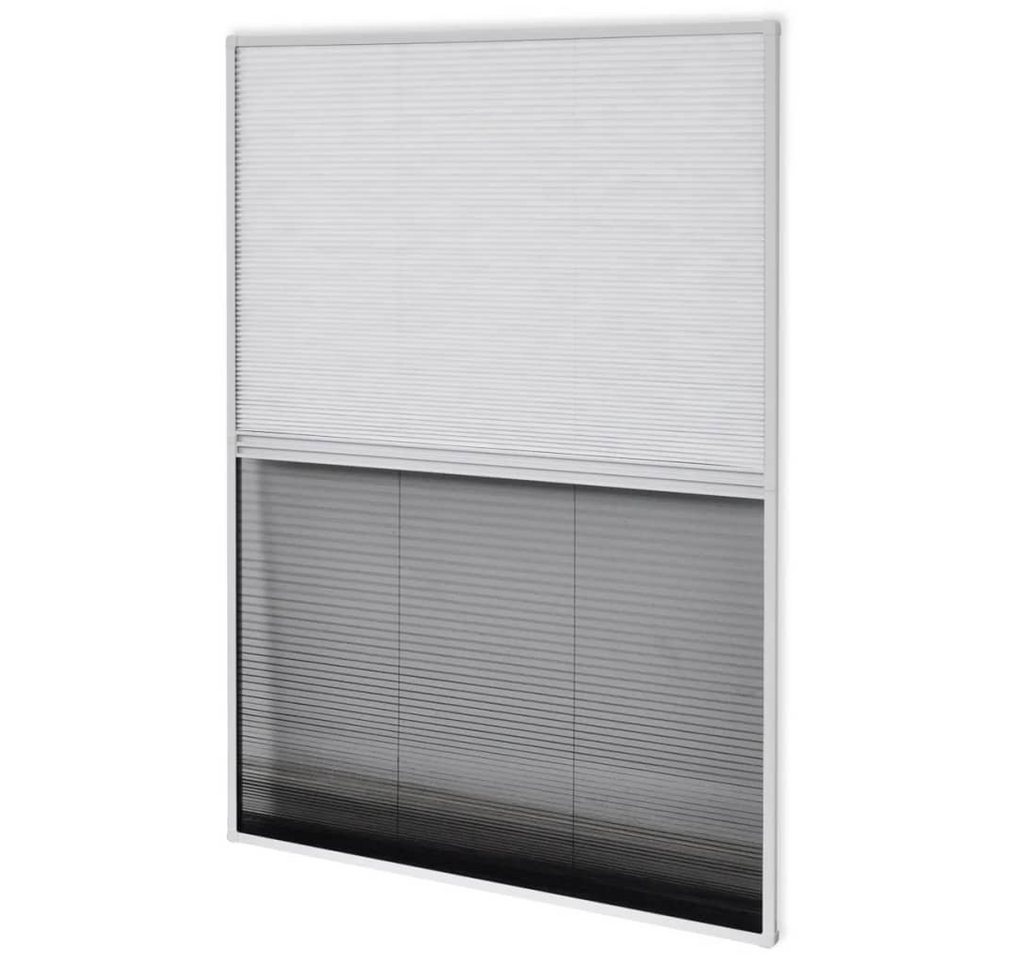 vidaXL Insektenschutz-Vorhang Insektenschutz-Plissee für Fenster Jalousie Aluminium 60x80 cm von vidaXL