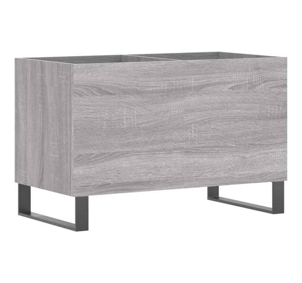 vidaXL Media-Regal Plattenschrank Grau Sonoma 74,5x38x48 cm Holzwerkstoff, 1-tlg. von vidaXL