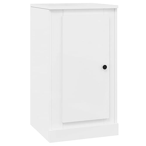 vidaXL Sideboard, Kommode mit viel Stauraum, Beistellschrank Schrank für Schlafzimmer Wohnzimmer, Anrichte Lagerschrank, Hochglanz-Weiß Holzwerkstoff vidaXL Sideboard, Kommode mit viel Stauraum, Beistellschrank Schrank für Schlafzimmer Wohnzimmer, Anrichte Lagerschrank, Hochglanz-Weiß Holzwerkstoff von vidaXL