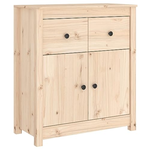 vidaXL Sideboard Kommode Anrichte Schrank Beistellschrank Mehrzweckschrank Standschrank Wohnzimmer Flur 70x35x80cm Massivholz Kiefer vidaXL Sideboard Kommode Anrichte Schrank Beistellschrank Mehrzweckschrank Standschrank Wohnzimmer Flur 70x35x80cm Massivholz Kiefer von vidaXL