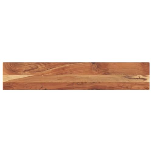 vidaXL Tischplatte, Holzplatte Rechteckig, Massivholzplatte für Bartisch Beistelltisch Esstisch, Ersatztischplatte, 180x20x3,8cm Akazienholz von vidaXL