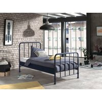 Vipack Jugendbett "Bronxx", Metallbett von vipack