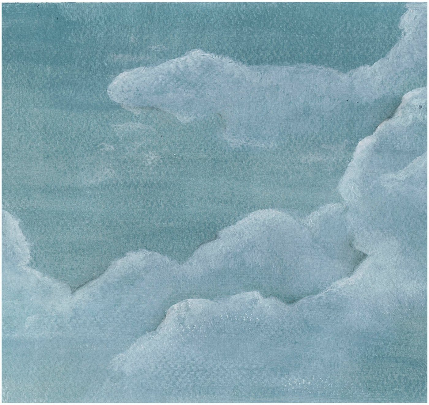 vtwonen Fototapete Wolken, 3D-Optik, (1 St), Blau - 318x300cm von vtwonen