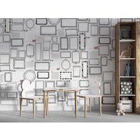 Rahmentapete - in Verschiedenen Größen Und Formen Kinderzimmerdekoration Stile Designs Tapete Aufkleber Abziehen Aufkleben von wallpaperfect