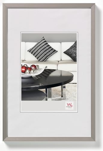 walther design Bilderrahmen stahl 42 x 59,4 cm (DIN A2) Aluminium Chair Alurahmen AJ426D von walther design