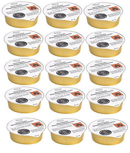 Rösle Grillanzünder/Grill Brennpaste 30 x 20 g, rauchfrei, Brenndauer von 10 min je Anzünder, Sicherheits-Grillpaste, ideal auch als Kaminanzünder von weg-ist-weg.com