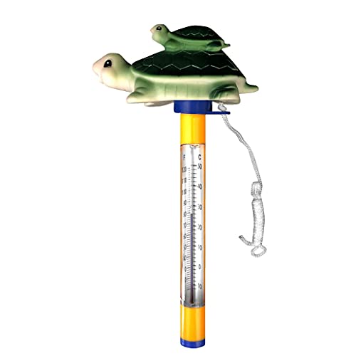 well2wellness® Poolthermometer Schwimmbad Thermometer "Schildkröte" von well2wellness