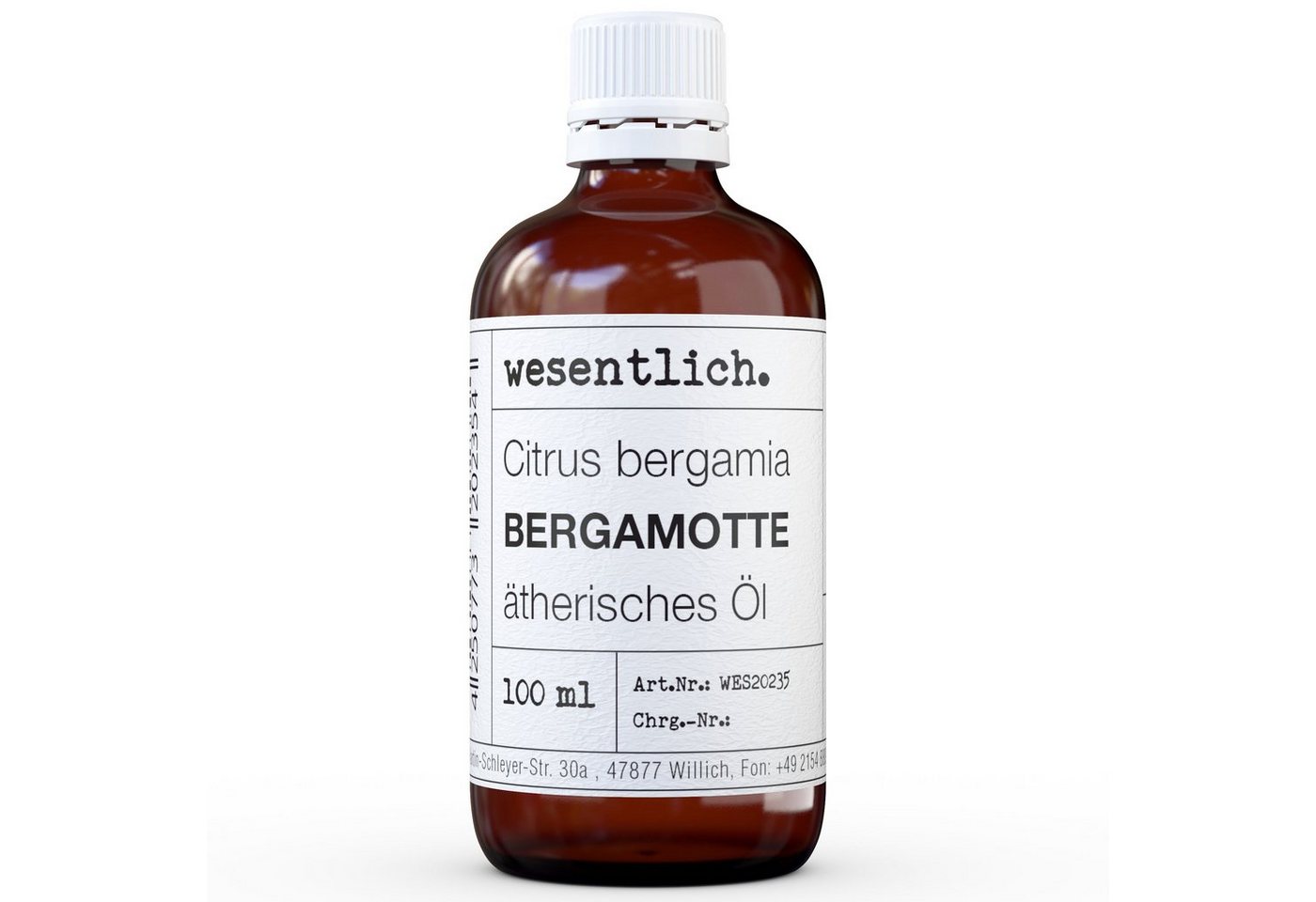 wesentlich. Duftlampe Bergamotte 100ml - ätherisches Öl von wesentlich.