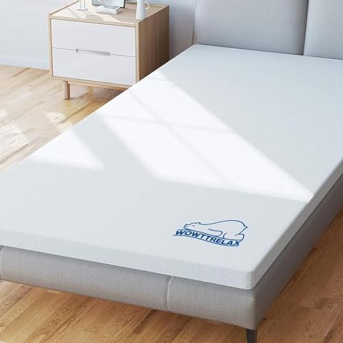 WOWTTRELAX Matratzenschoner 160x190cm, Matratzen Topper Gelschaum Matratzenauflage, abnehmbare Matratzenbezug mit Soft-Touch, produziert nach deutschem Qualitätsstandard,Öko-Tex Zertifiziert von wowttrelax