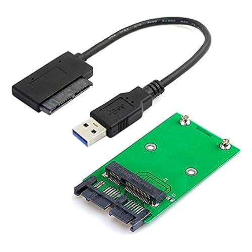 6 Gbit/s USB 2.0-zu MSATA SSD Adapterkarte Zum Hinzufügen Zum Micro-16-Pin Anschluss Für 1 8-Zoll Festplattenlaufwerke Festplatte MSATA Serie SSD USB 2.0-zu Micro-16-Pin Adapterkarte Für MSATA SSDs von xbiez