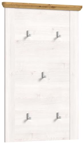 xonox.home Garderobe Verona Garderobenpaneel Wandgarderobe Garderobepaneel Wandpaneel Flurpaneel in Sibiu Lärche Nb. Absetzung Artisan Eiche Nb., ca. 68x103x4 cm xonox.home Garderobe Verona Garderobenpaneel Wandgarderobe Garderobepaneel Wandpaneel Flurpaneel in Sibiu Lärche Nb. Absetzung Artisan Eiche Nb., ca. 68x103x4 cm von xonox.home